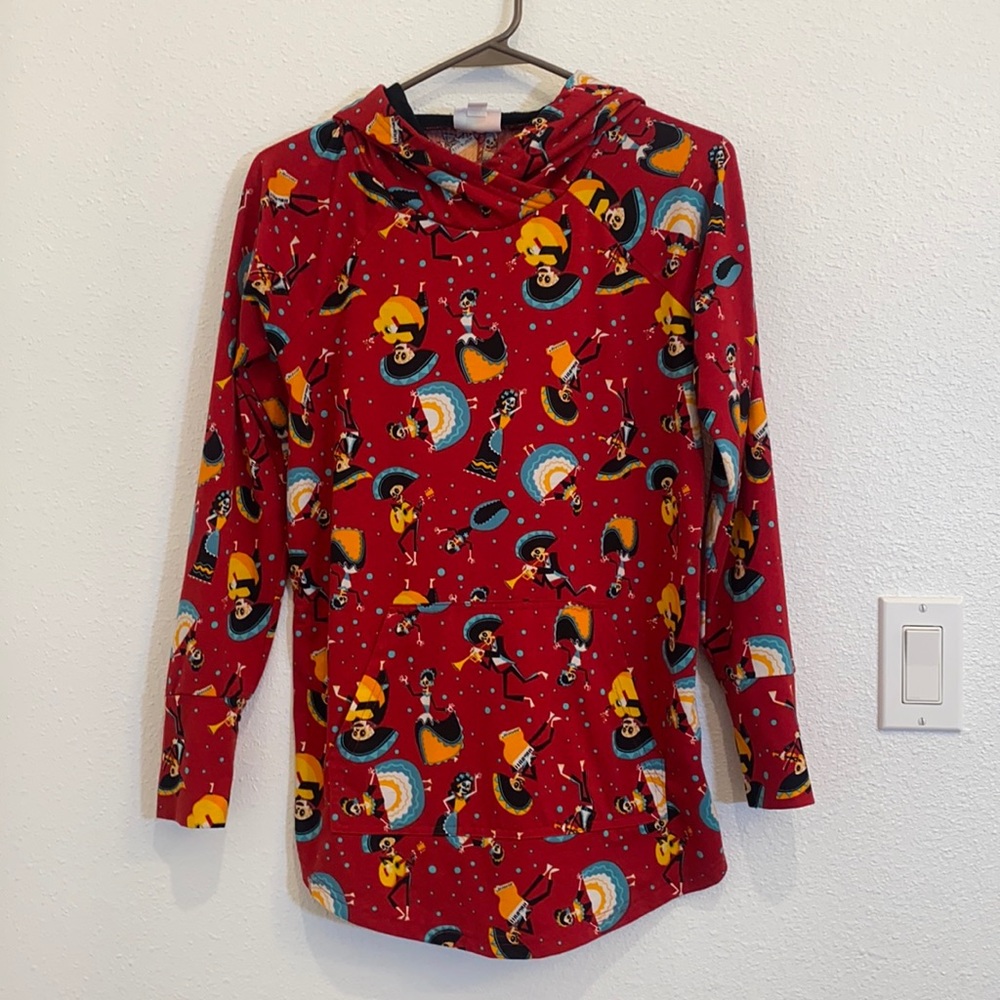 Lularoe Day of the dead hoodie día de los muertos